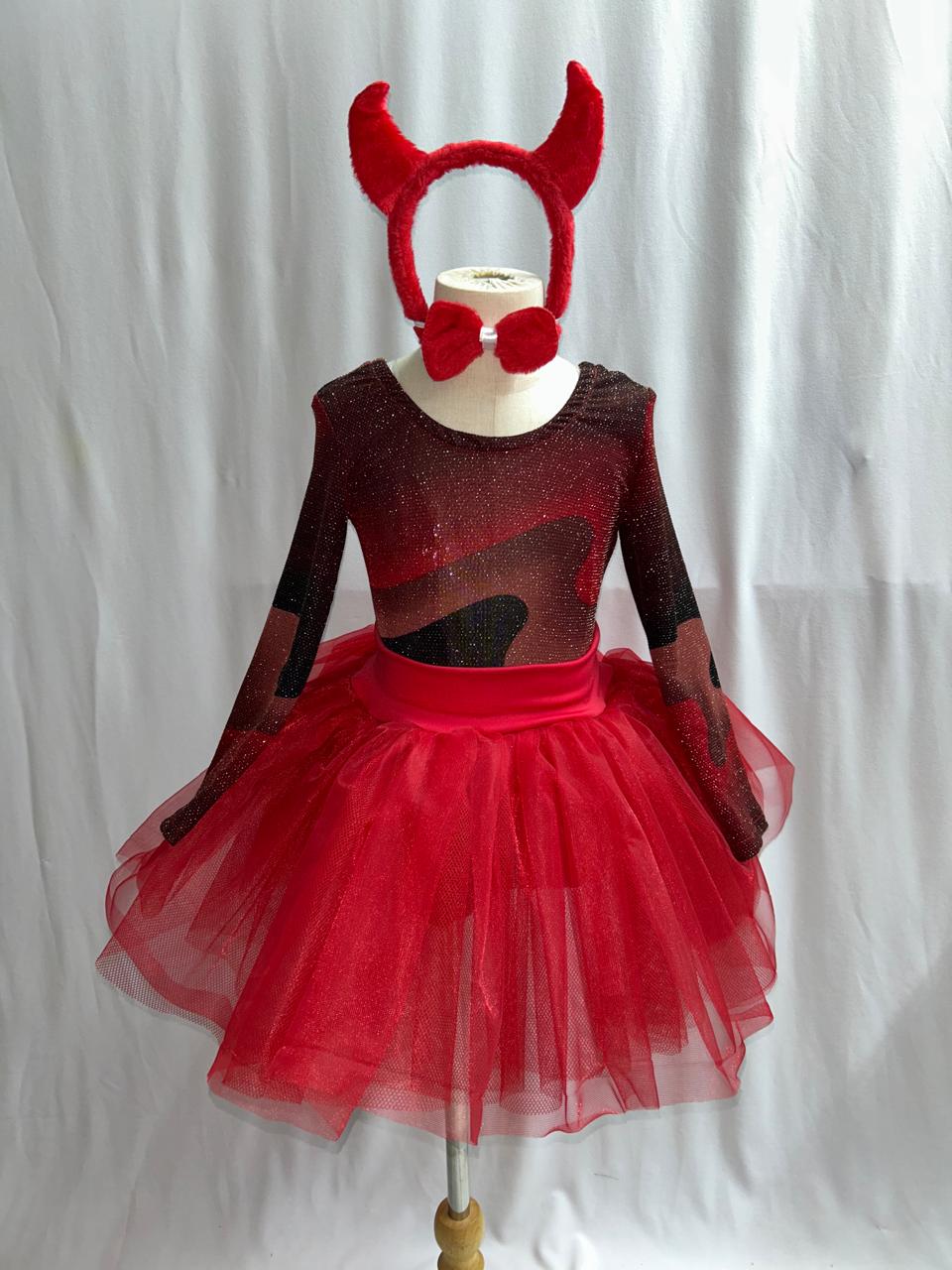 Diabla disfraz de niña