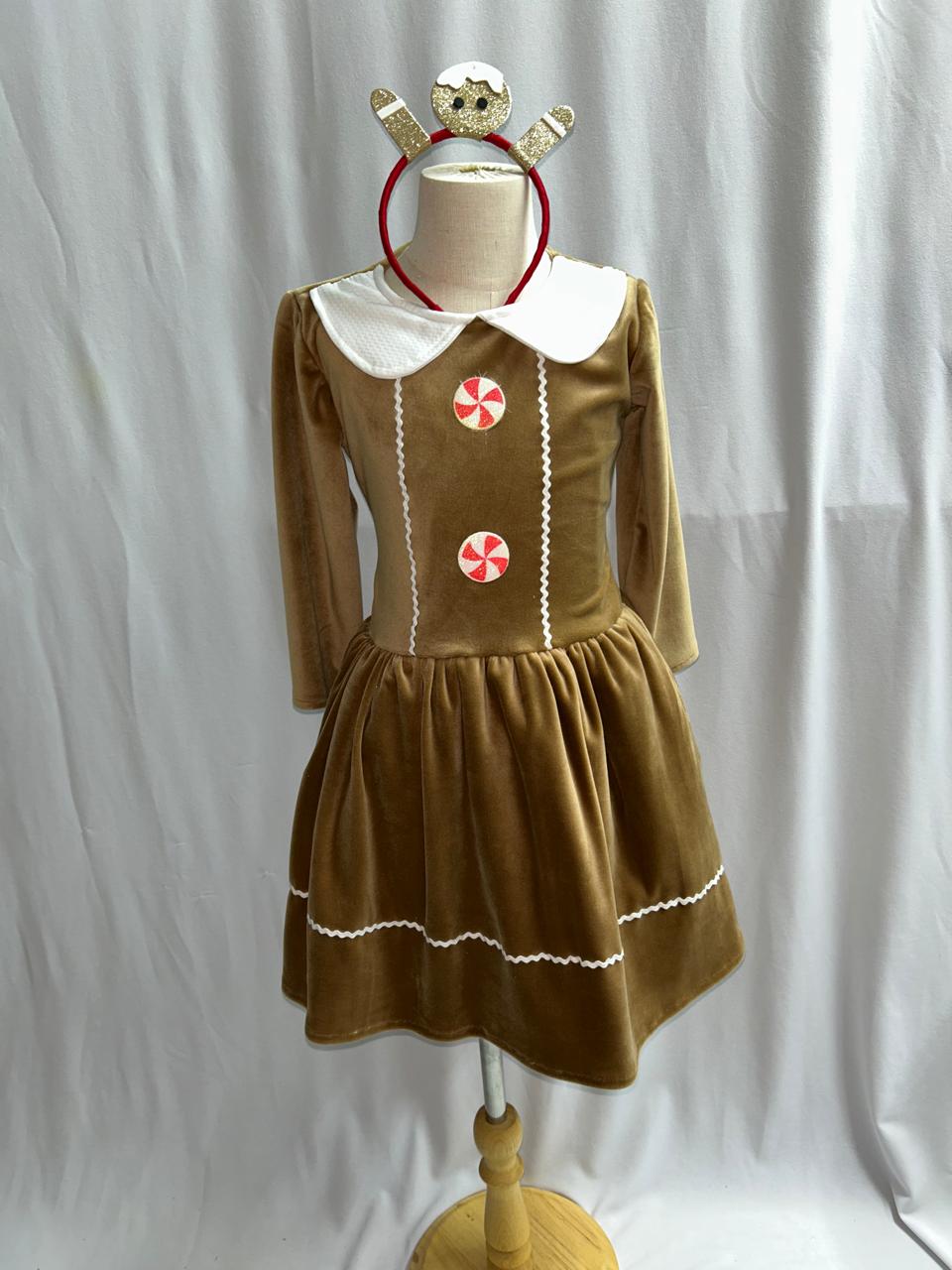 Disfraz de Galleta de niña