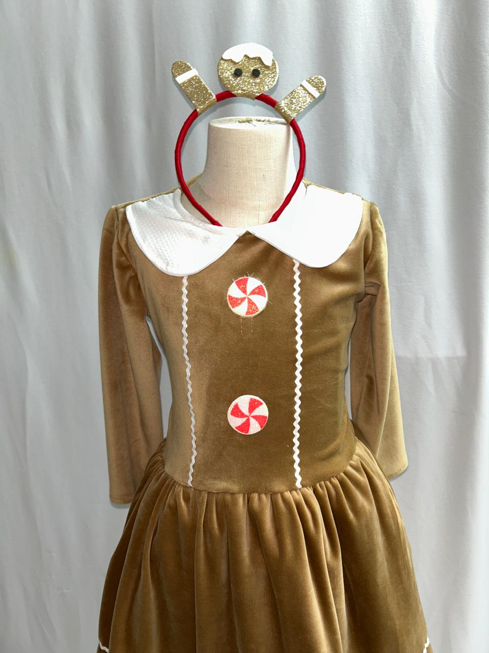 Disfraz de Galleta de niña