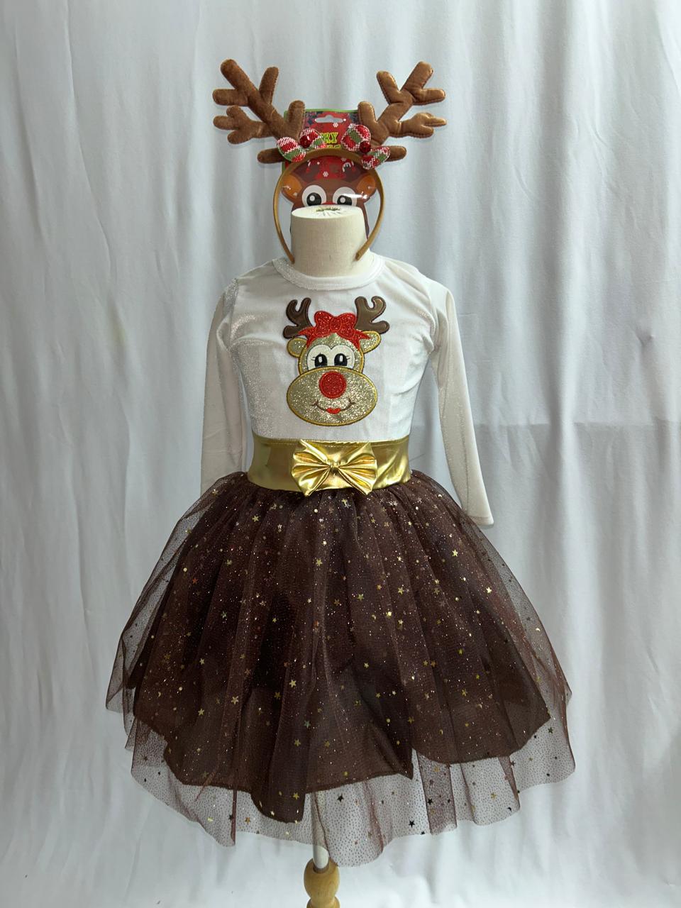Vestido de Reno para niña