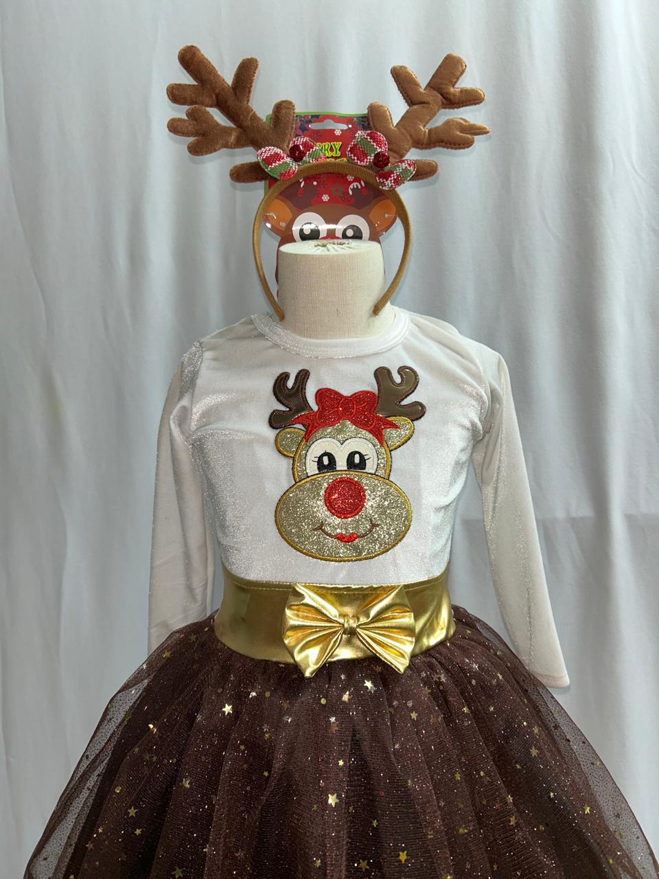 Vestido de Reno para niña