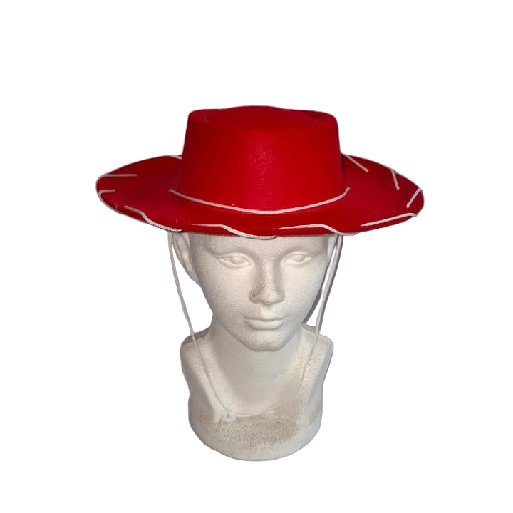 Sombrero vaquero rojo